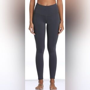 Oalka Women Yoga Pants Workout Running Leggings Gray Size S Size Lot of 2
